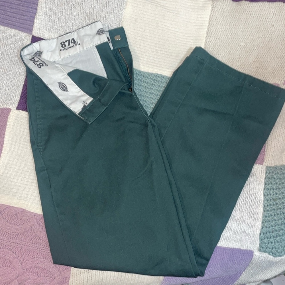 Dickies Dark Teal Work Chinos